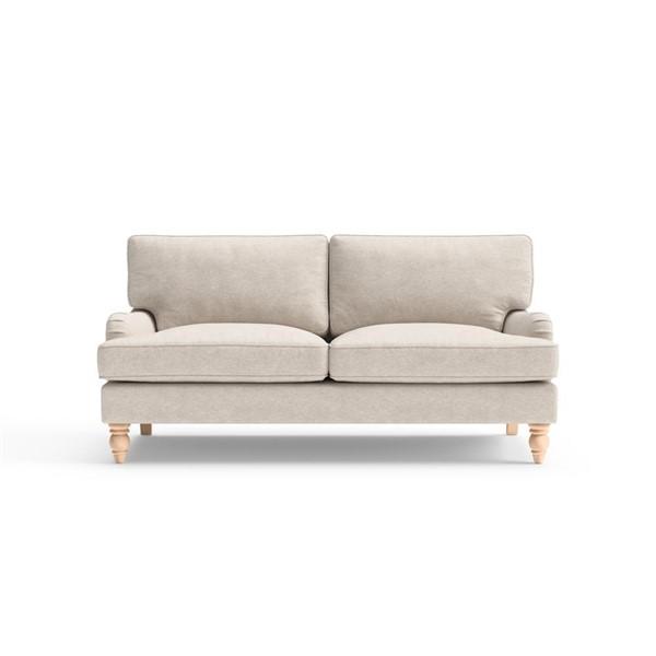 Morris 3 seater in Cream Herringbone